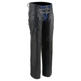 Milwaukee Women's Low Rise Double Buckle Leather Chaps