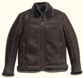 Men’s Merino Shearling Leather Jacket – Premium Turkish Jacket