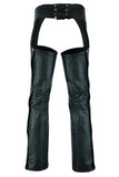Wanderlust Rider Unisex Genuine Leather Motorcycle Chaps