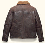 Men’s Shearling Leather Jacket – Sheepskin Cowboy