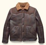 Men’s Shearling Leather Jacket – Sheepskin Cowboy