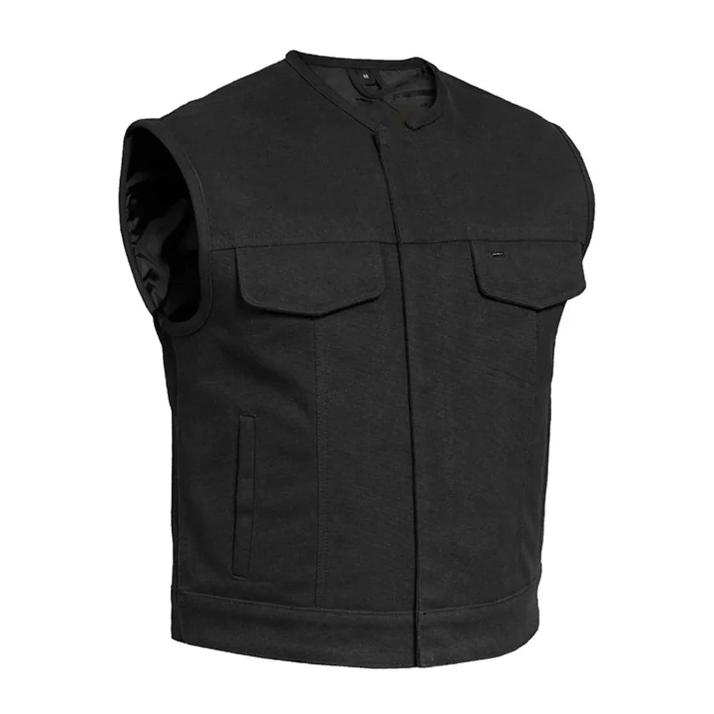 Lava Racer Lowcut Men's Canvas Motorcycle Vest – Summer Spark