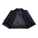 Desert Drifter Lowcut Men's Canvas Motorcycle Vest – Summer Spark