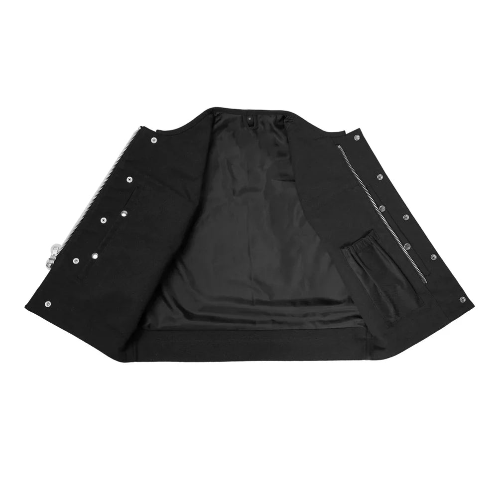 Lava Racer Lowcut Men's Canvas Motorcycle Vest – Summer Spark