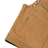 Timberline Lowcut Men's Genuine Leather Motorcycle Vest