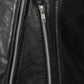 Women's Finest Genuine Black Leather Motorcycle Jacket