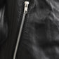 Women's Finest Genuine Black Leather Motorcycle Jacket