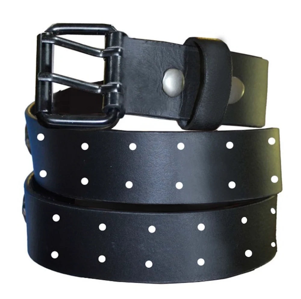 Black Leather Belt
