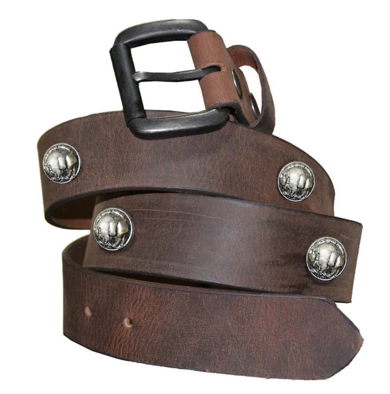 Leather Belt for a Secure Fit
