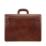 The Overlord Handmade Men's Genuine Leather Briefcase
