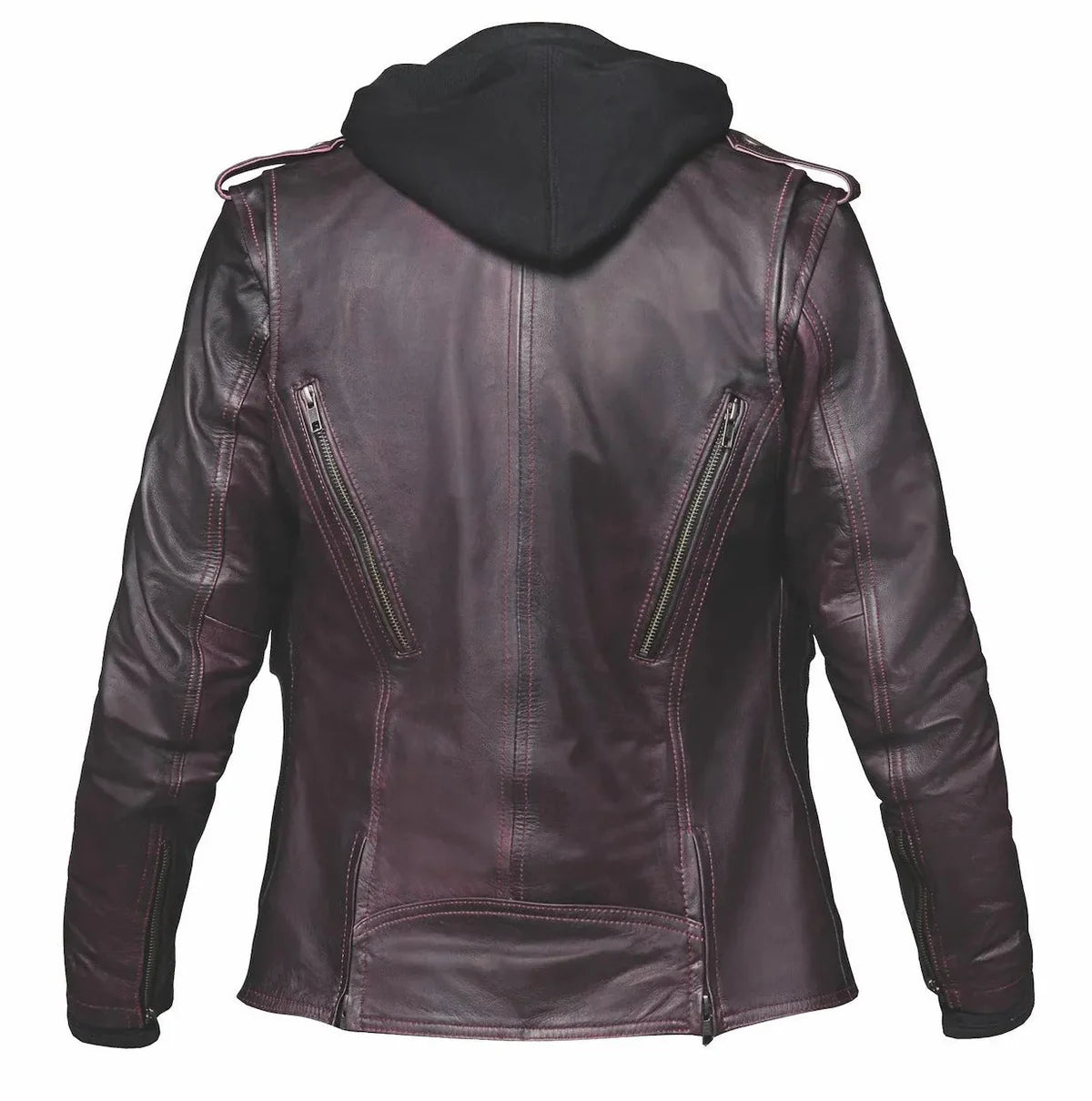 Violet - Women's Leather Motorcycle Jacket