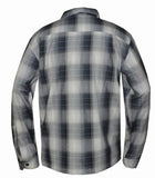 Shadow Men's Black & Grey Long Sleeve Flannel Shirt