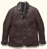 Shearling Dinner Blazer – Wool Shearling Luxury Jacket
