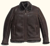 Men’s Merino Shearling Leather Jacket – Premium Turkish Jacket