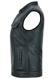 Orchid Women's Genuine Leather Motorcycle Vest