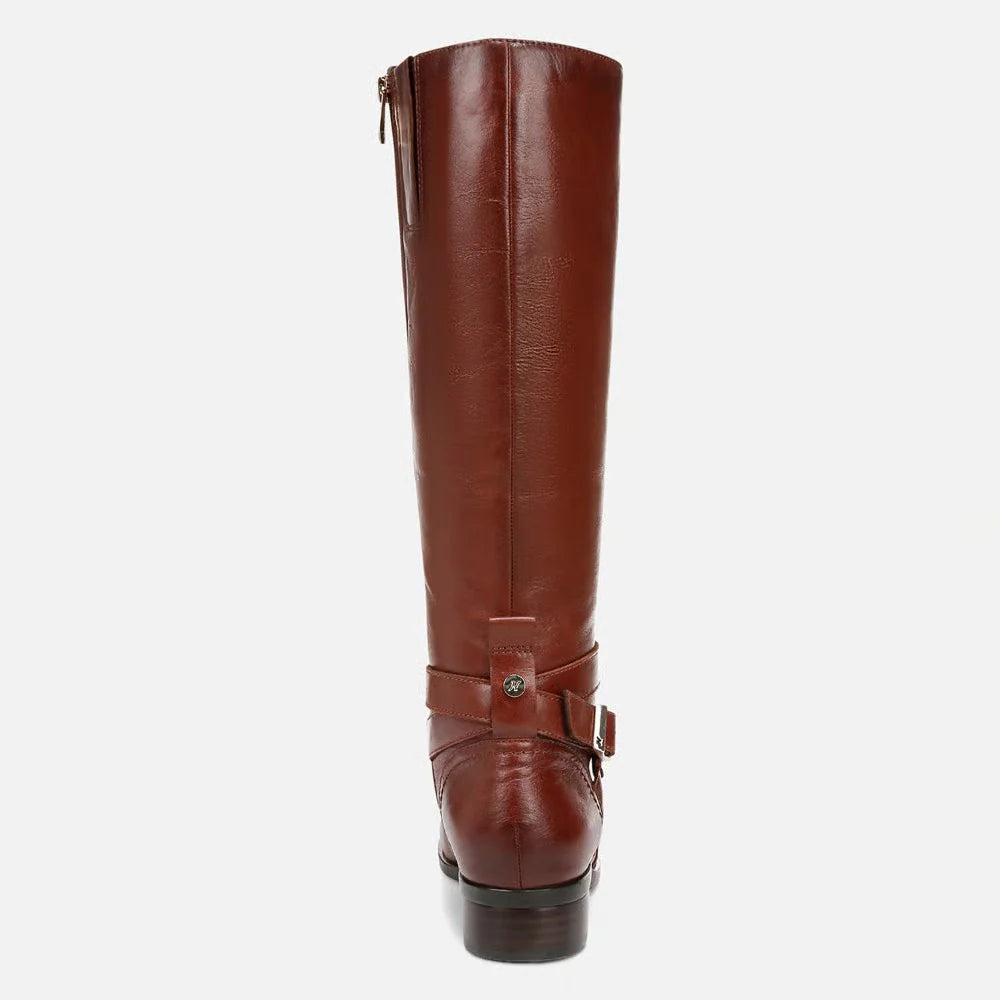 Rena 2 Women's Wide Calf Genuine Leather Riding Boots