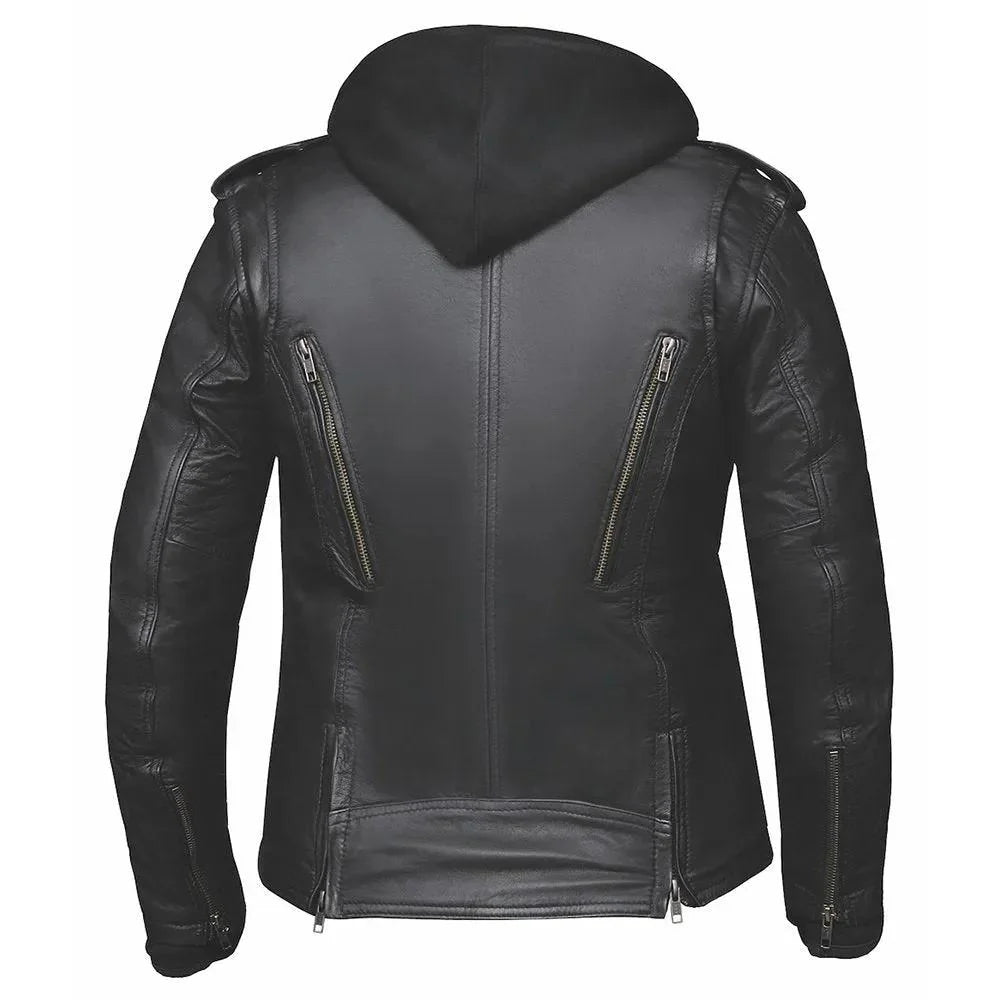 Cher - Women's Lambskin Leather Motorcycle Jacket