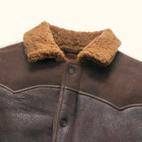 Men’s Shearling Leather Jacket – Sheepskin Cowboy
