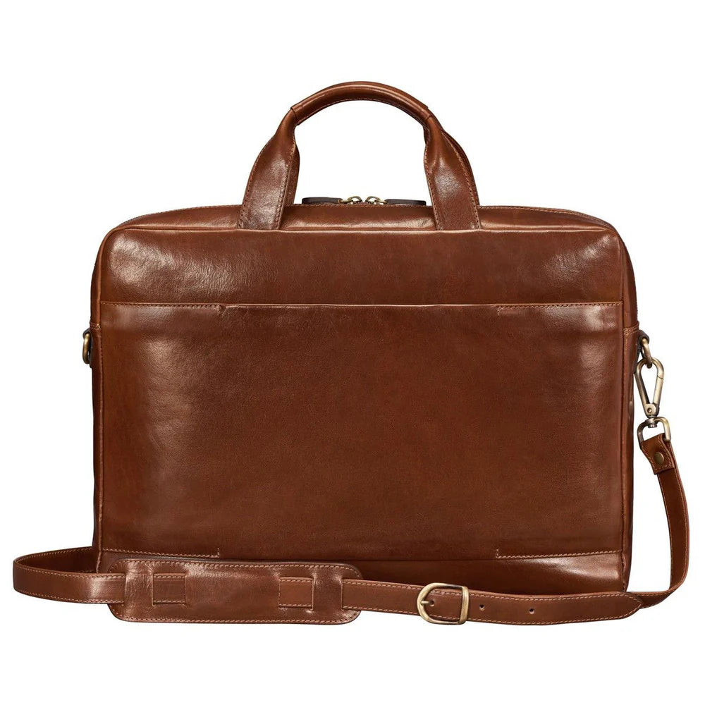 The Overlord Handmade Men's Genuine Leather Briefcase