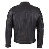 Men’s Leather Rebel Jacket – Leather Biker Jacket with Full-Grain Cowhide