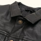 Black Leather Jacket – Full-Grain Goat Leather Men's Jacket