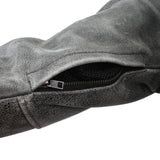 Men’s Black Full Grain Leather Motorcycle Jacket
